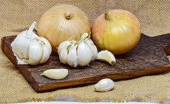 Zwiebel Knoblauch